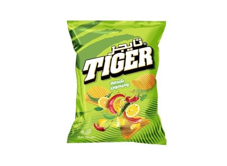 شيبس تايجر شطة وليمون 50 حبة بيع نص شيكل